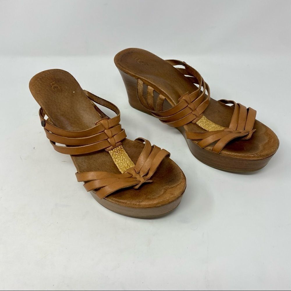 Ugg Mattie Wedgeslides- Size 9 - image 1